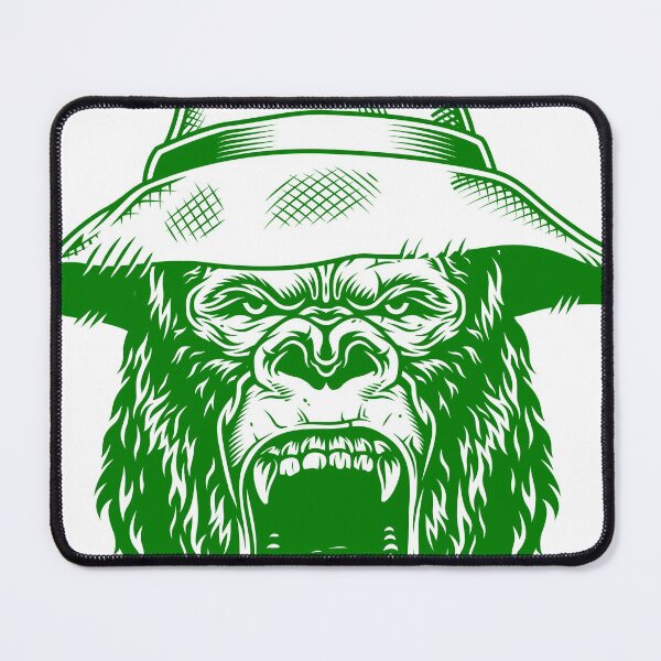 Item preview, Gorilla head in green designed and sold by PherppaXz.