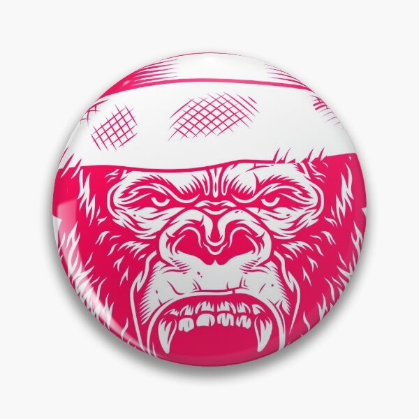 Item preview, Gorilla head in rose designed and sold by PherppaXz.