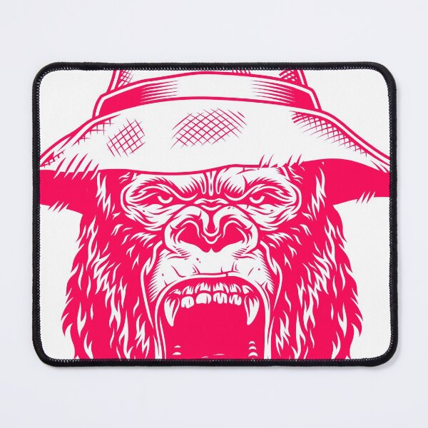 Item preview, Gorilla head in rose designed and sold by PherppaXz.
