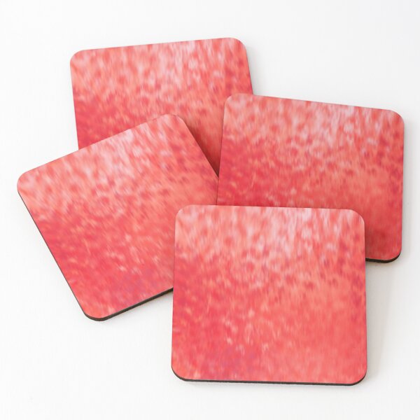 Item preview, Red Faux Fur Pattern designed and sold by ColorPopArtBoutique.