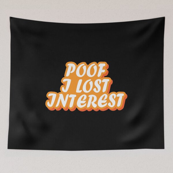Item preview, Poof I Lost Interest : thanksgiving,wedding,event,christmas,santa. designed and sold by comeonyassine21.