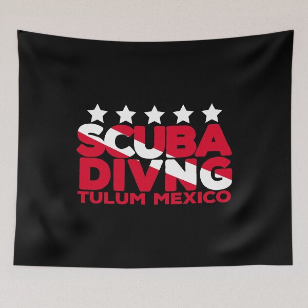 Item preview, Tulum Scuba Diving Souvenir designed and sold by StudioAquaLumos.