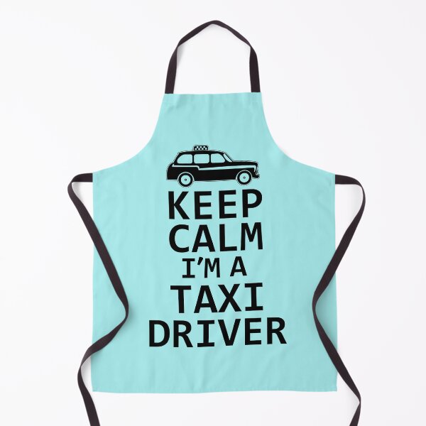 Item preview, Keep Calm I'm A Taxi Driver. Funny Taxi Driver, Cab Driver, Uber Driver Design. designed and sold by DesignHouse07.