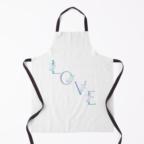 Item preview, Love Floral Letters. Green, Purple, Blue Love Spelling Letters designed and sold by silviaol.