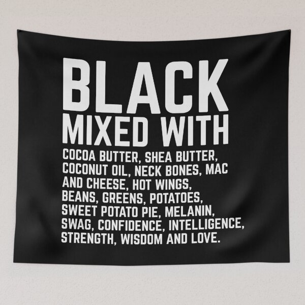 Item preview, Black Mixed With (Soul Food) designed and sold by blackartmatters.
