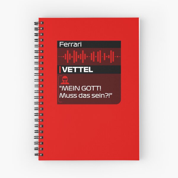 Item preview, Vettel is Mein Gott - F1 Team Radio Quote designed and sold by StickItOnPole.