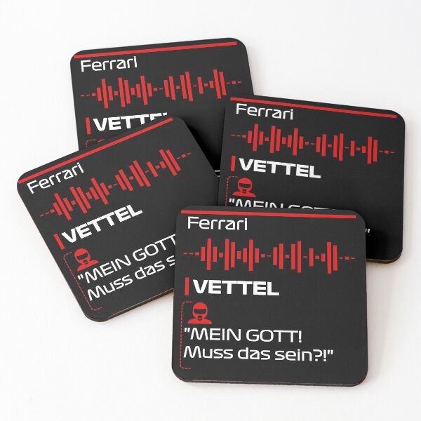 Item preview, Vettel is Mein Gott - F1 Team Radio Quote designed and sold by StickItOnPole.