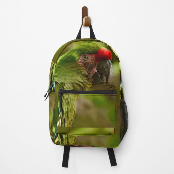 Item preview, Green Military macaw designed and sold by Zina Stromberg.