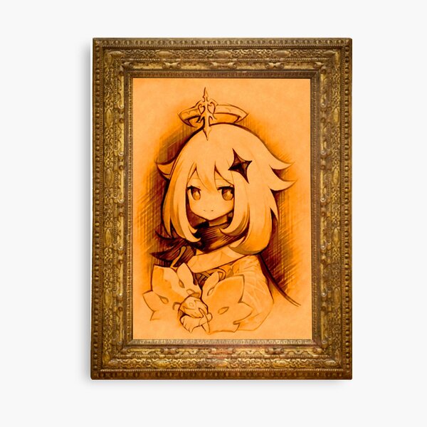 Paimonalisa Canvas Print