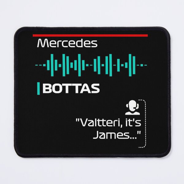 Item preview, Valtteri, it's James - F1 Team Radio Quote designed and sold by StickItOnPole.