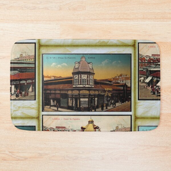 Item preview, Praça da Figueira, Lisbon's market demolished 1949 designed and sold by MTD-Archives.