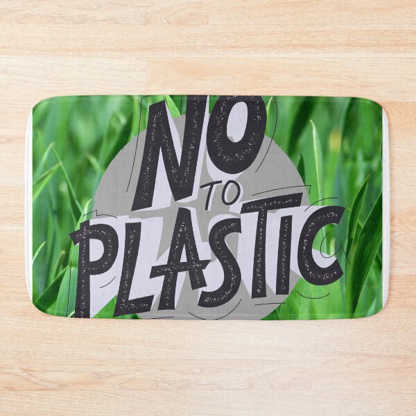 Item preview, Say No To Plastic Save the Planet, Go Green designed and sold by silviaol.