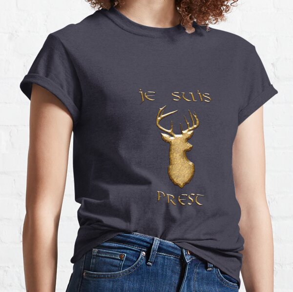 JE SUIS PREST symbol Camiseta clásica