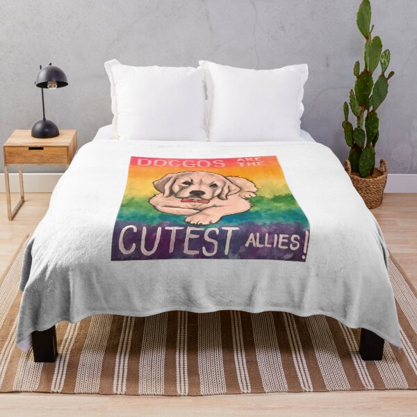 Item preview, Doggos are the cutest allies! designed and sold by GaySquirrel.
