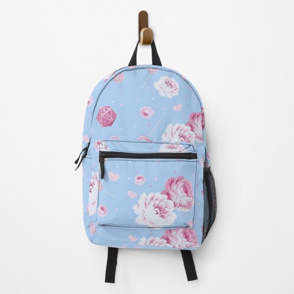 Item preview, floral dice designed and sold by Peachtreebones Illustration.
