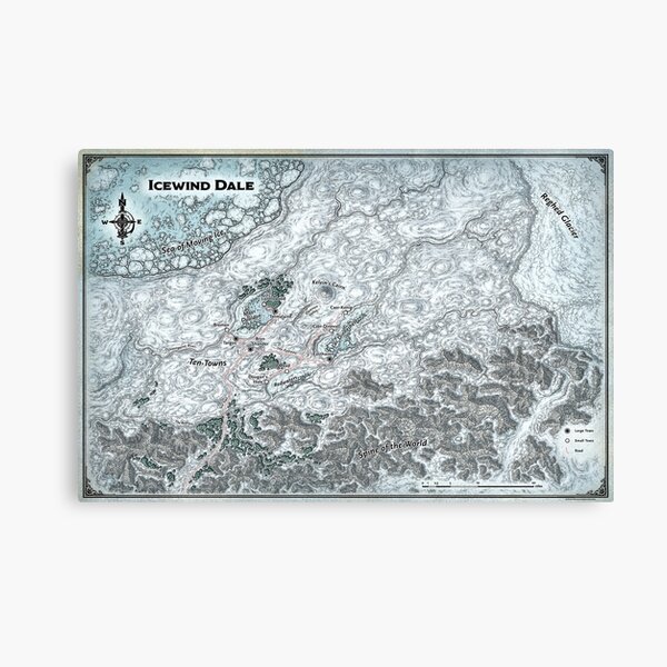 D&D Map Khorvaire Fantasy Dungeons & Dragons 47x35 Huge Giant Print Poster  : : Home