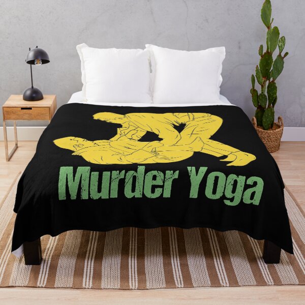 Item preview, Brazilian Jiu Jitsu Martial Arts Murder Yoga Fighter Choking designed and sold by SeanDoke.