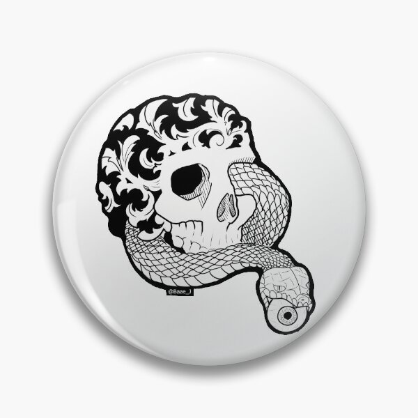 Item preview, Skull & Serpent designed and sold by BaaeJ.