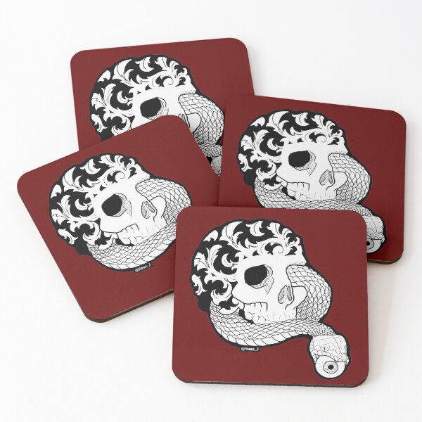 Item preview, Skull & Serpent designed and sold by BaaeJ.