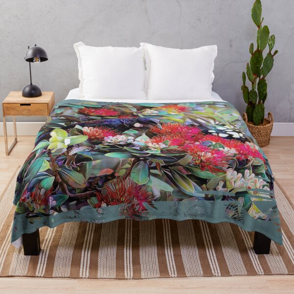 Item preview, New Zealand Tui in a Pohutukawa Tree designed and sold by MvuuStudio.