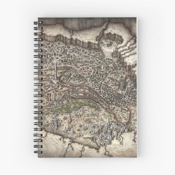 Item preview, Map of the Drow city of Menzoberranzan (Out of The Abyss) designed and sold by DGthenew1D.