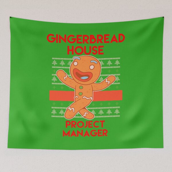 Item preview, Gingerbread House Project Manager designed and sold by blueprint198686.