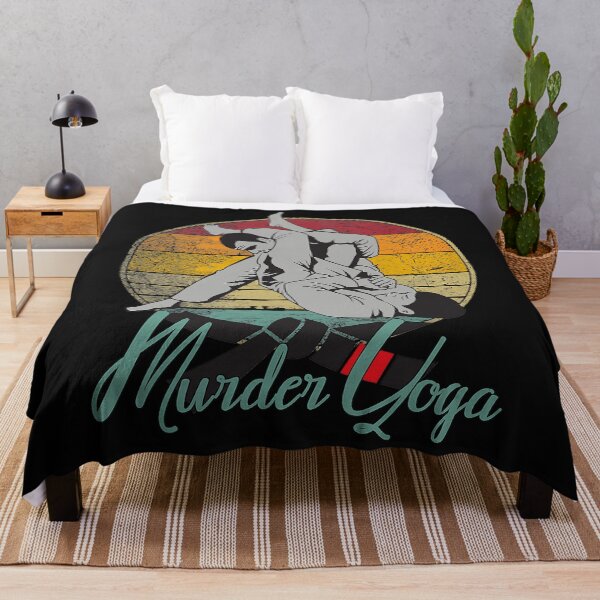 Item preview, Brazilian Jiu-Jitsu Funny Murder Yoga Gift T-Shirt designed and sold by SeanDoke.