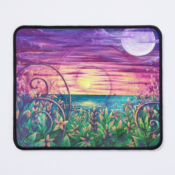 Item preview, Twilight Dreaming, beautiful and atmospheric view showing land, sky and sea. designed and sold by SarahOyetunde.