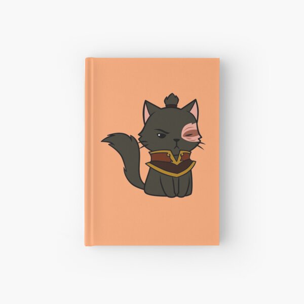Avatar the last airbender Zuko cat Hardcover Journal