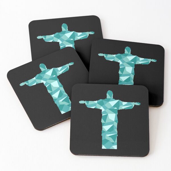 Item preview, Stainglass Jesus - Teal designed and sold by SilkenDove.