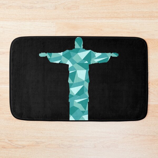 Item preview, Stainglass Jesus - Teal designed and sold by SilkenDove.