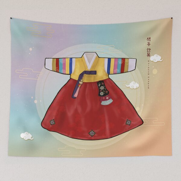Item preview, Rainbow Hanbok designed and sold by Anicue.