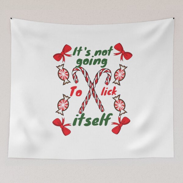 Item preview, It's Not Going To Lick Itself Christmas Candy Cane Gifts designed and sold by StoreRahhal.