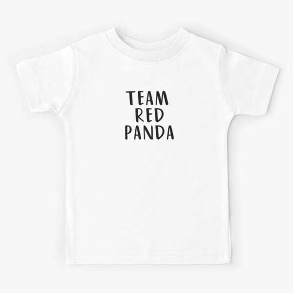 "Team Red Panda" T-Shirt for Sale by Typeglyphs | Redbubble