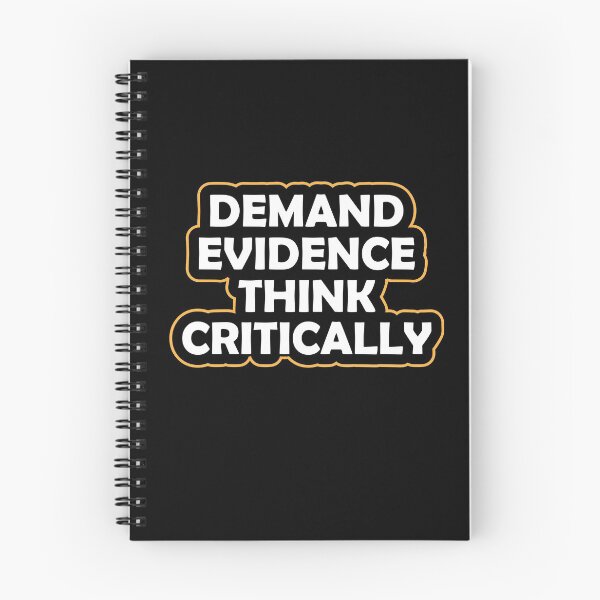 Item preview, DEMAND EVIDENCE THINK CRITICALLY: thanksgiving,wedding,event,christmas,santa,space. designed and sold by comeonyassine21.