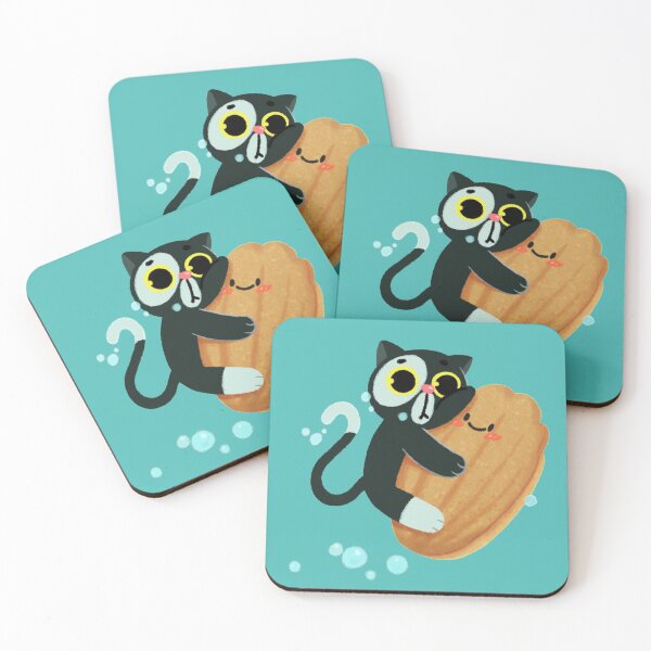 Item preview, Cat Loves Madeleine designed and sold by BBvineart.