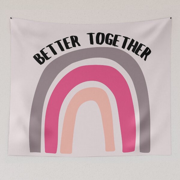 Item preview, Better Together Rainbow designed and sold by hanyj732.