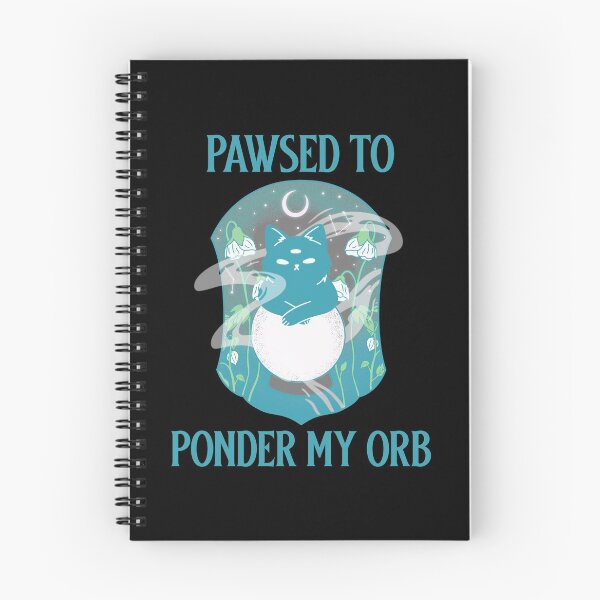 Item preview, Pawsed To Ponder My Orb designed and sold by JRNLTees.