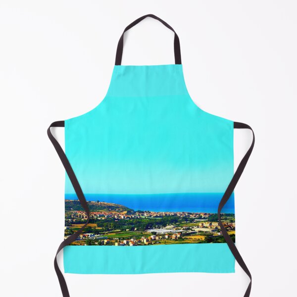 Item preview, View in Campofilone at the Adriatic Sea and human settlements designed and sold by Kristina Drozd.