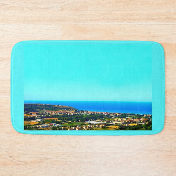 Item preview, View in Campofilone at the Adriatic Sea and human settlements designed and sold by Kristina Drozd.