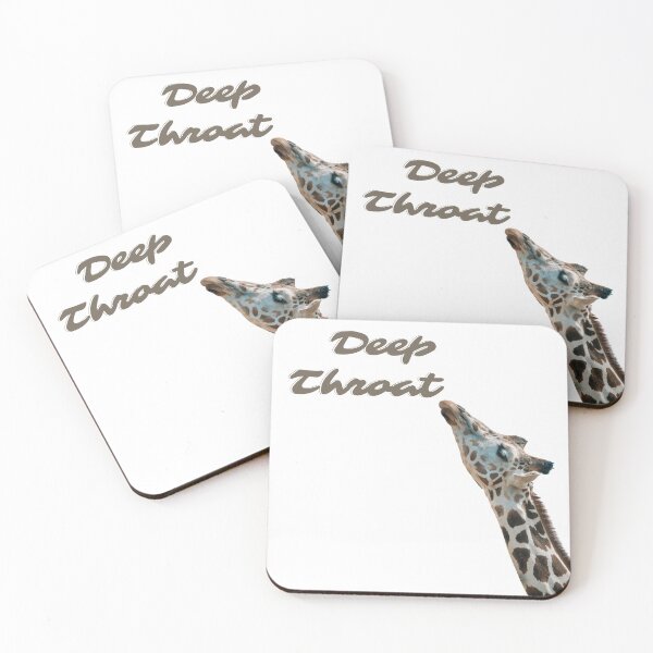 Item preview, Deep Throat, Funny Giraffe Meme designed and sold by MugzOnMugz.