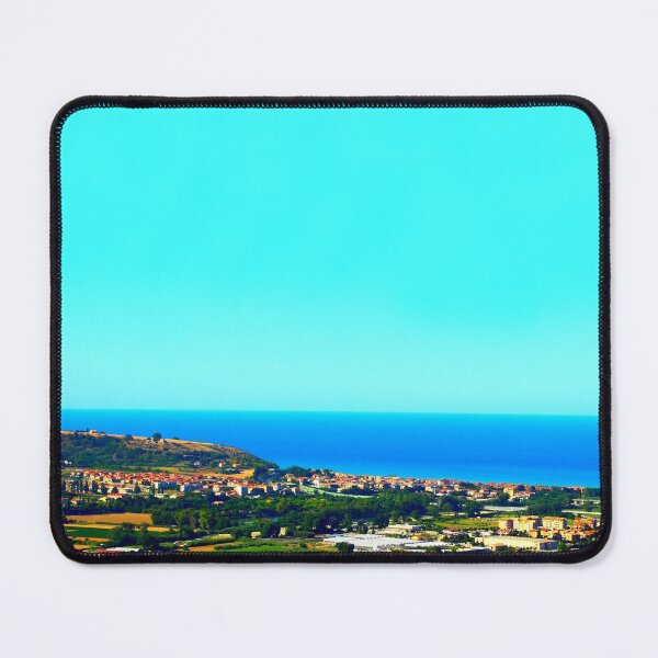 Item preview, View in Campofilone at the Adriatic Sea and human settlements designed and sold by Kristina Drozd.