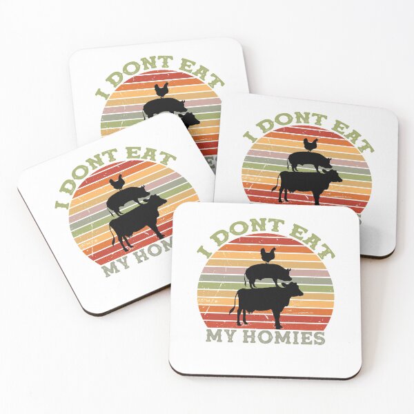 Item preview, I don't eat my homies Funny Veganism -  Vegetable Animals  designed and sold by andrei49387.