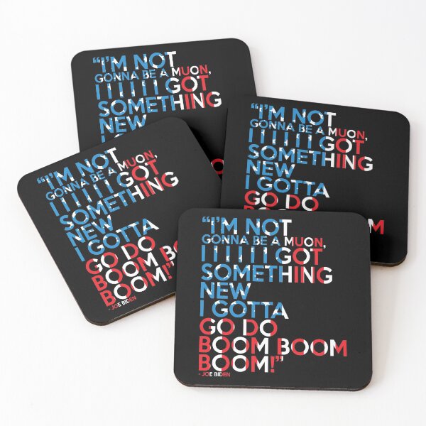 Item preview, Im not gonna be a muon, I I I I I I got something new I gotta go do boom boom boom! designed and sold by Sticker Up.