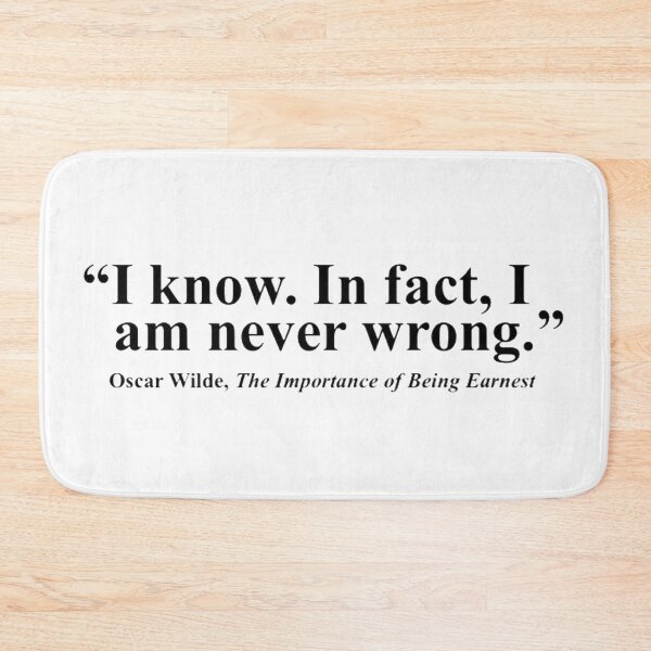 Item preview, The Importance Of Being Earnest Oscar Wilde designed and sold by radiantdark.