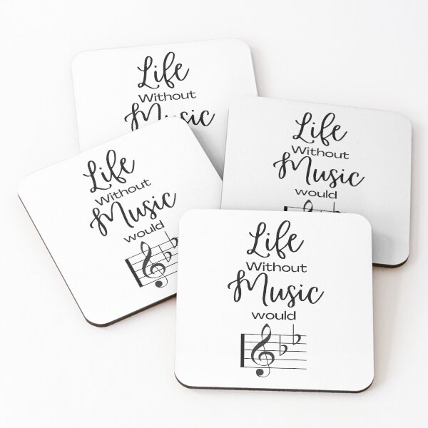 Item preview, Life Without Music Would Be Flat designed and sold by ComplicatedEase.