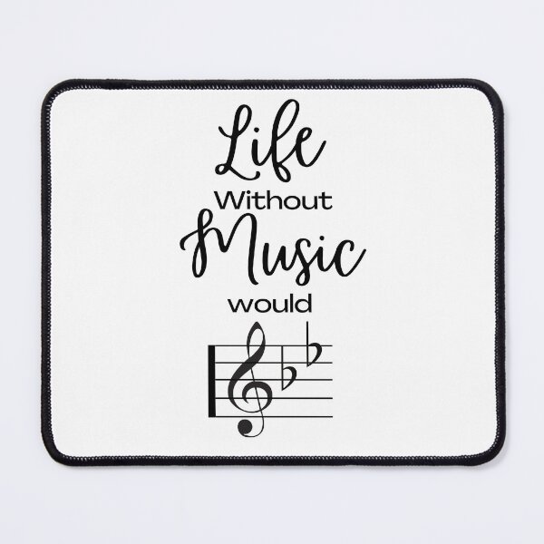 Item preview, Life Without Music Would Be Flat designed and sold by ComplicatedEase.