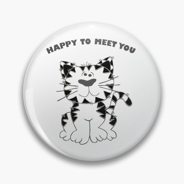 Item preview, Happy to meet you designed and sold by SamShop ⭐⭐⭐⭐⭐.