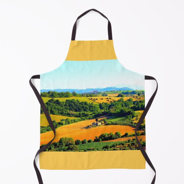 Item preview, Scenery in Campofilone with gentle rolling hills designed and sold by Kristina Drozd.