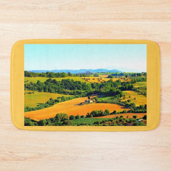 Item preview, Scenery in Campofilone with gentle rolling hills designed and sold by Kristina Drozd.